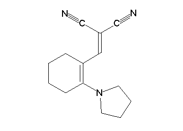 {[2-(1-pyrrolidinyl)-1-cyclohexen-1-yl]methylene}malononitrile