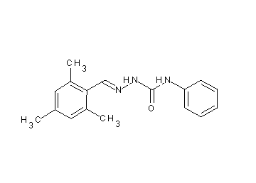 2,4,6-trimethylbenzaldehyde N-phenylsemicarbazone