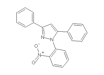 1-(2-nitrophenyl)-3,5-diphenyl-1H-pyrazole