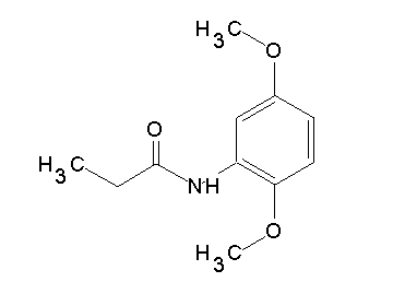 N-(2,5-dimethoxyphenyl)propanamide