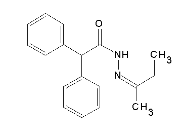 N'-(1-methylpropylidene)-2,2-diphenylacetohydrazide