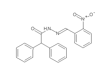 N'-(2-nitrobenzylidene)-2,2-diphenylacetohydrazide