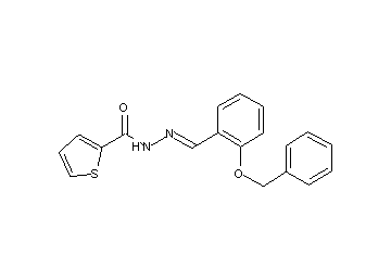 N'-[2-(benzyloxy)benzylidene]-2-thiophenecarbohydrazide