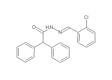 N'-(2-chlorobenzylidene)-2,2-diphenylacetohydrazide
