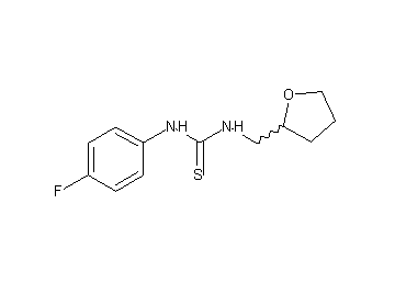 N-(4-fluorophenyl)-N'-(tetrahydro-2-furanylmethyl)thiourea