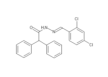 N'-(2,4-dichlorobenzylidene)-2,2-diphenylacetohydrazide - Click Image to Close