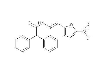 N'-[(5-nitro-2-furyl)methylene]-2,2-diphenylacetohydrazide