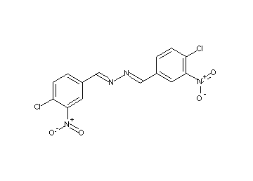 bis(4-chloro-3-nitrobenzylidene)hydrazine