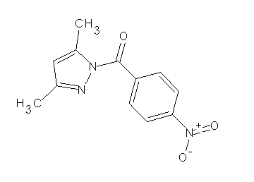 3,5-dimethyl-1-(4-nitrobenzoyl)-1H-pyrazole