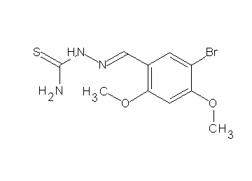 5-bromo-2,4-dimethoxybenzaldehyde thiosemicarbazone