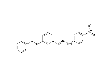 1-[3-(benzyloxy)benzylidene]-2-(4-nitrophenyl)hydrazine