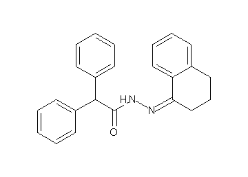 N'-(3,4-dihydro-1(2H)-naphthalenylidene)-2,2-diphenylacetohydrazide
