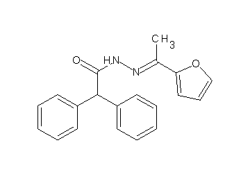 N'-[1-(2-furyl)ethylidene]-2,2-diphenylacetohydrazide