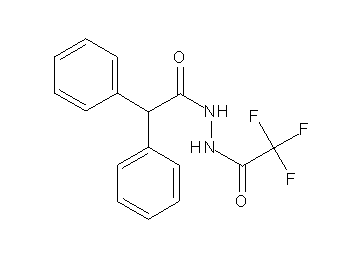N'-(diphenylacetyl)-2,2,2-trifluoroacetohydrazide