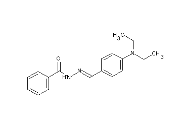 N'-[4-(diethylamino)benzylidene]benzohydrazide