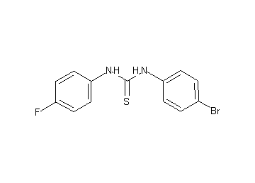 N-(4-bromophenyl)-N'-(4-fluorophenyl)thiourea