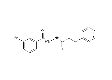 3-bromo-N'-(3-phenylpropanoyl)benzohydrazide