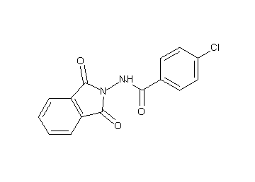 4-chloro-N-(1,3-dioxo-1,3-dihydro-2H-isoindol-2-yl)benzamide