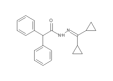 N'-(dicyclopropylmethylene)-2,2-diphenylacetohydrazide