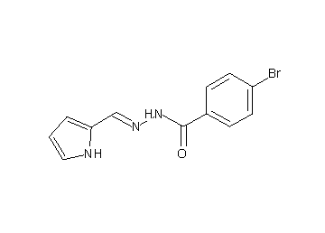 4-bromo-N'-(1H-pyrrol-2-ylmethylene)benzohydrazide