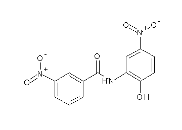 N-(2-hydroxy-5-nitrophenyl)-3-nitrobenzamide