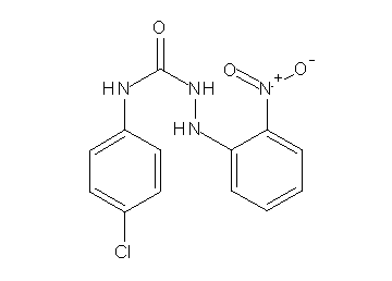 N-(4-chlorophenyl)-2-(2-nitrophenyl)hydrazinecarboxamide