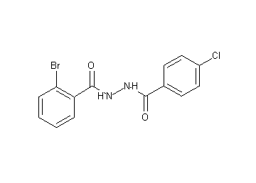 2-bromo-N'-(4-chlorobenzoyl)benzohydrazide