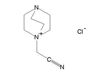 1-(cyanomethyl)-4-aza-1-azoniabicyclo[2.2.2]octane chloride