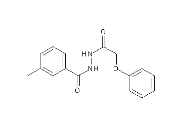 3-iodo-N'-(phenoxyacetyl)benzohydrazide