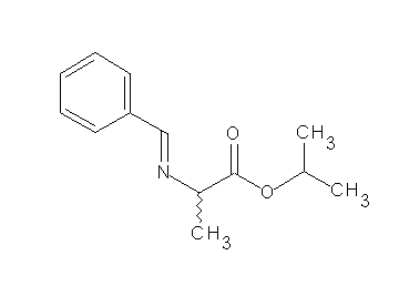 isopropyl N-benzylidenealaninate