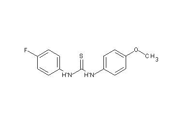 N-(4-fluorophenyl)-N'-(4-methoxyphenyl)thiourea