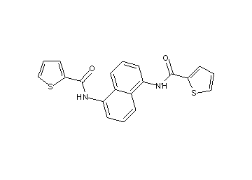 N,N'-1,5-naphthalenediyldi(2-thiophenecarboxamide)