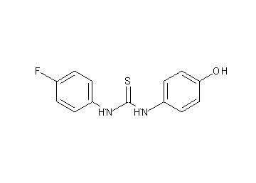 N-(4-fluorophenyl)-N'-(4-hydroxyphenyl)thiourea