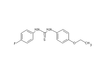 N-(4-ethoxyphenyl)-N'-(4-fluorophenyl)thiourea