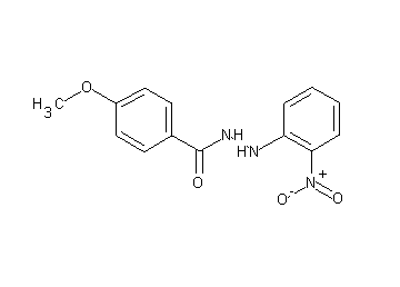 4-methoxy-N'-(2-nitrophenyl)benzohydrazide