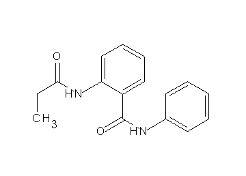 N-phenyl-2-(propionylamino)benzamide