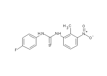 N-(4-fluorophenyl)-N'-(2-methyl-3-nitrophenyl)thiourea