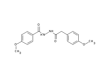 4-methoxy-N'-[(4-methoxyphenyl)acetyl]benzohydrazide