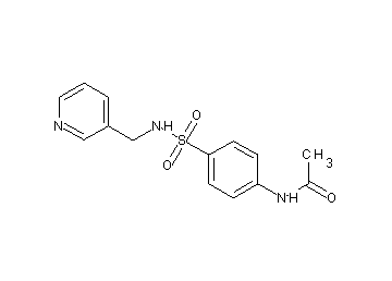 N-(4-{[(3-pyridinylmethyl)amino]sulfonyl}phenyl)acetamide