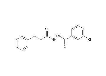 3-chloro-N'-(phenoxyacetyl)benzohydrazide