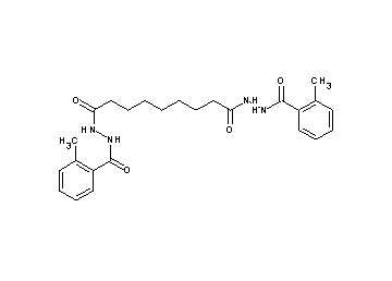 N'1,N'9-bis(2-methylbenzoyl)nonanedihydrazide