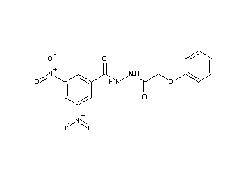 3,5-dinitro-N'-(phenoxyacetyl)benzohydrazide