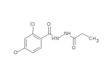 2,4-dichloro-N'-propionylbenzohydrazide 2,4-dichloro-N'-propionylbenzohydrazide