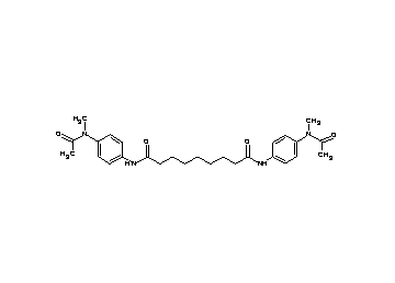 N,N'-bis{4-[acetyl(methyl)amino]phenyl}nonanediamide