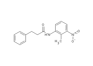 N-(2-methyl-3-nitrophenyl)-3-phenylpropanamide