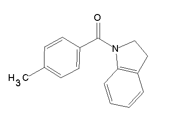 1-(4-methylbenzoyl)indoline 1-(4-methylbenzoyl)indoline