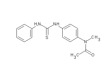 N-{4-[(anilinocarbonothioyl)amino]phenyl}-N-methylacetamide