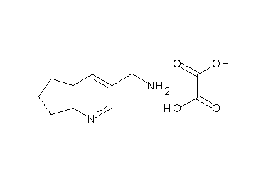 (6,7-dihydro-5H-cyclopenta[b]pyridin-3-ylmethyl)amine oxalate