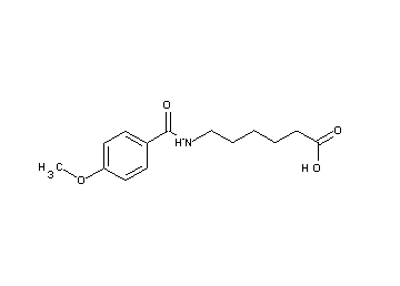 6-[(4-methoxybenzoyl)amino]hexanoic acid