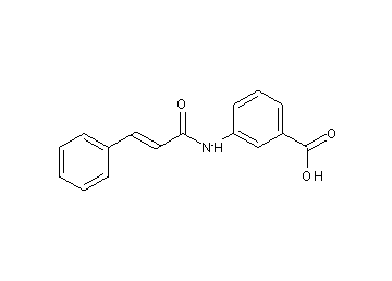 3-(cinnamoylamino)benzoic acid